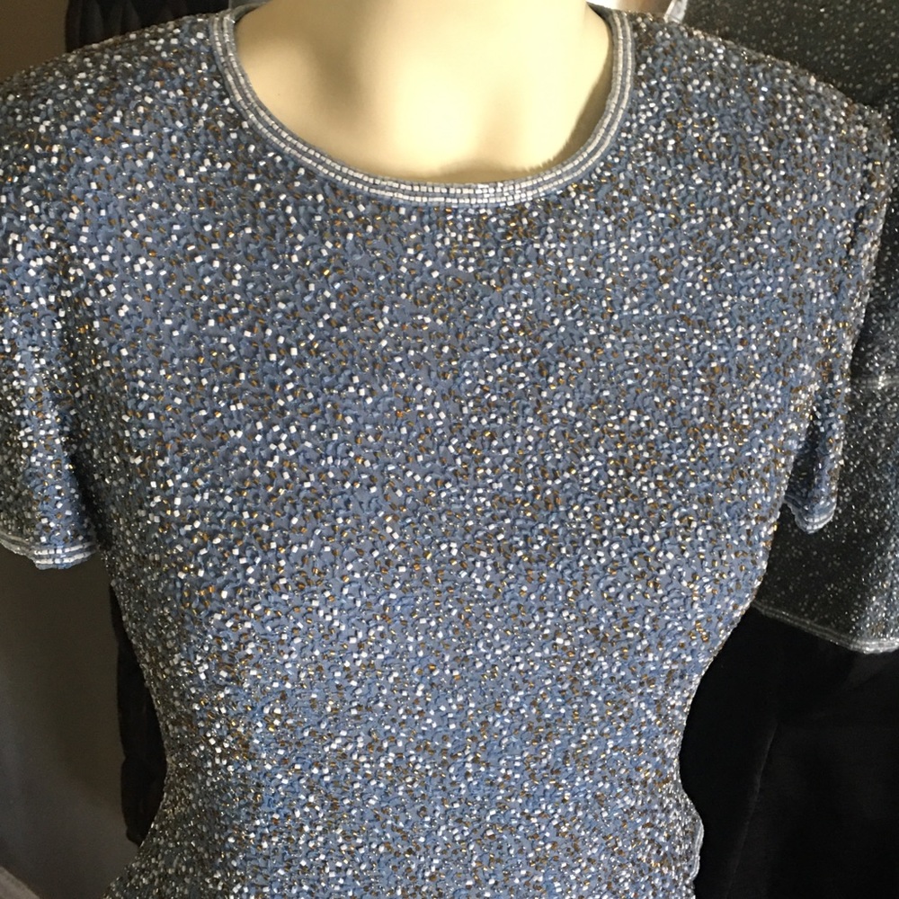 Beaded Evening Top